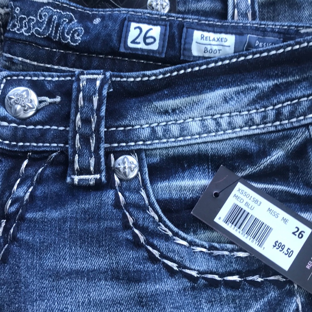 NWT miss me boot cut jeans